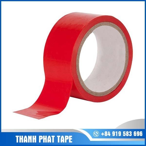 Red double-sided tape